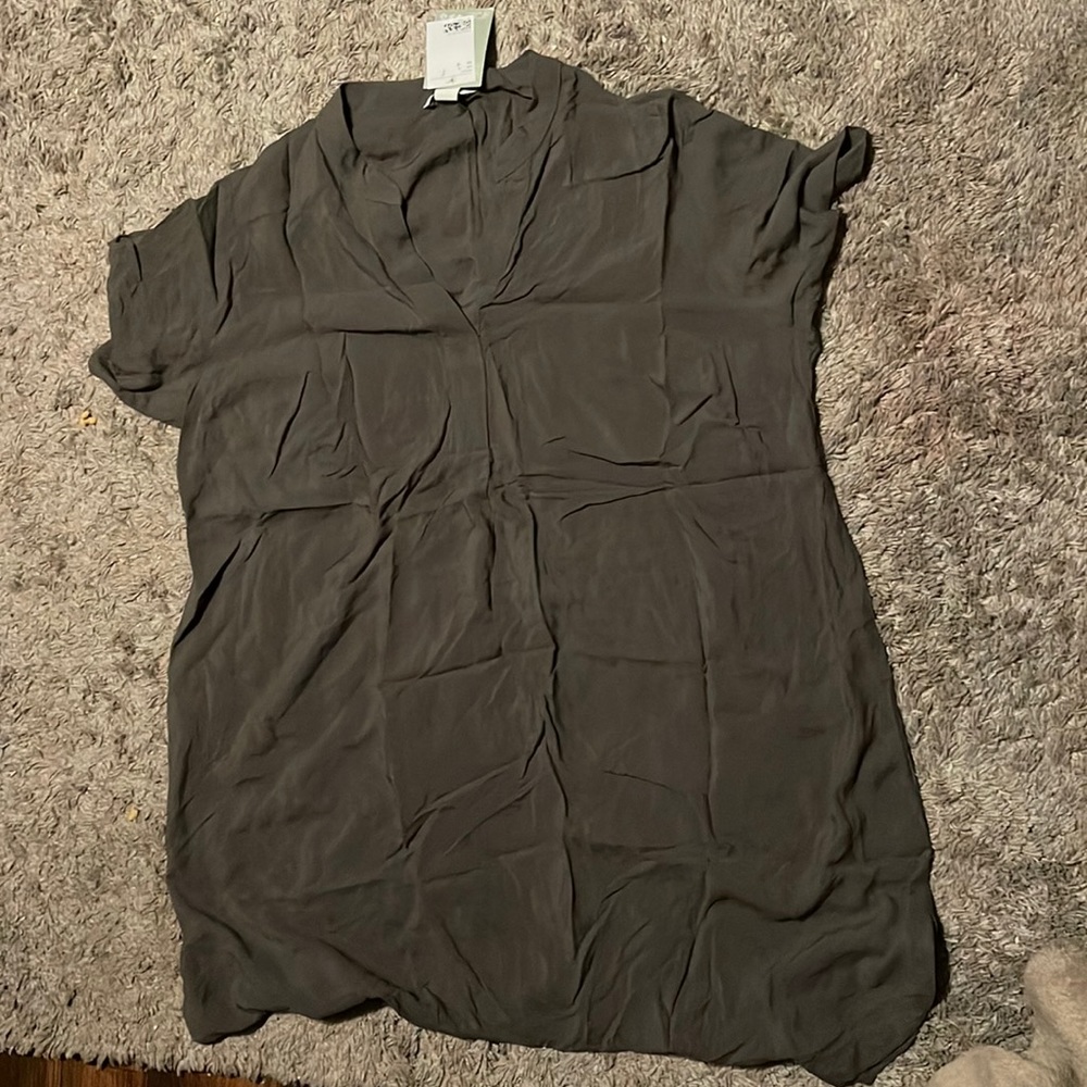 H&M olive green dress